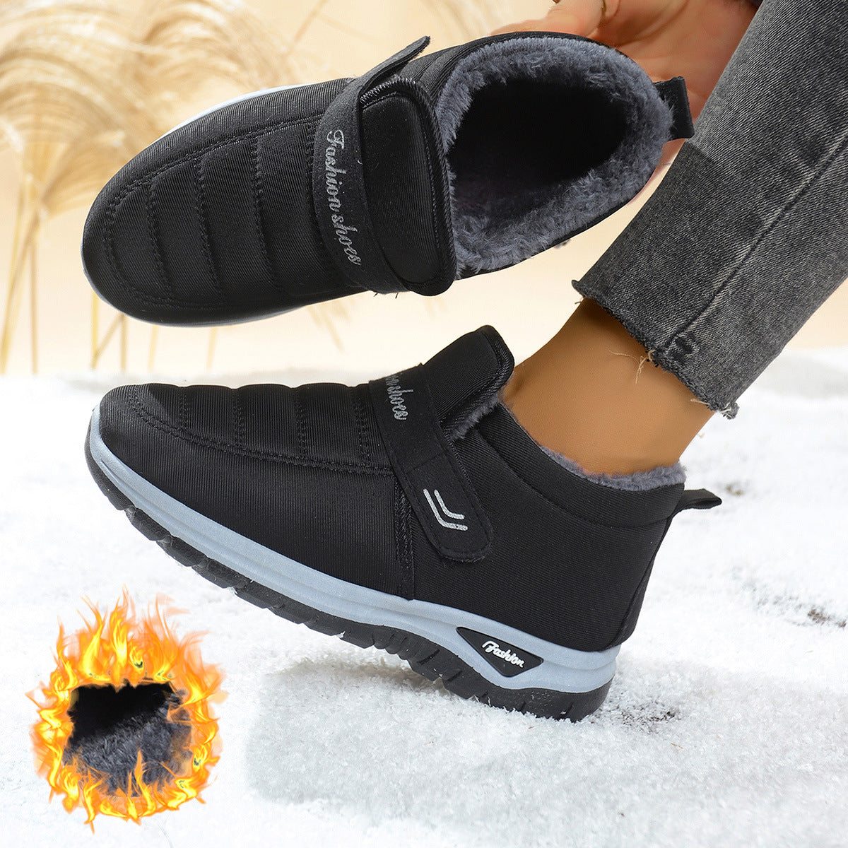 Women’s Fleece-Lined Insulated Anti-Slip Winter Boots