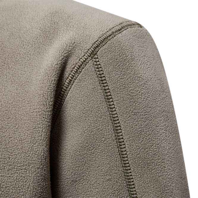 Men’s Stand-Collar Zippered Fleece Winter Sweatshirt