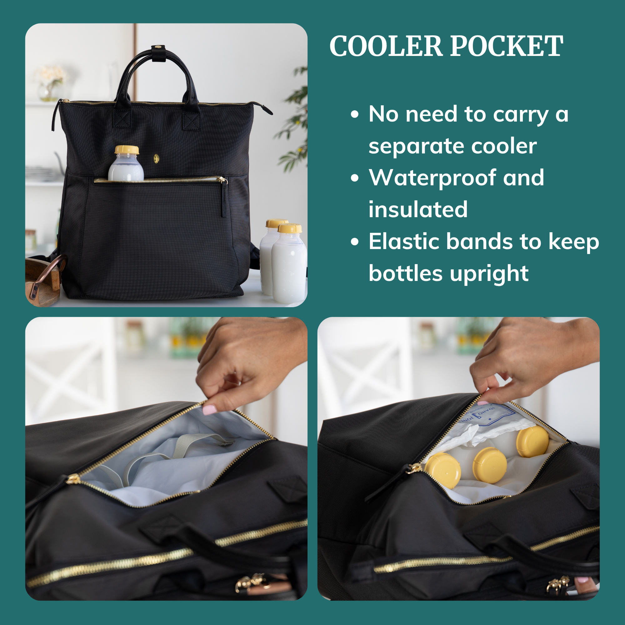Wearable Breast Pump Backpack