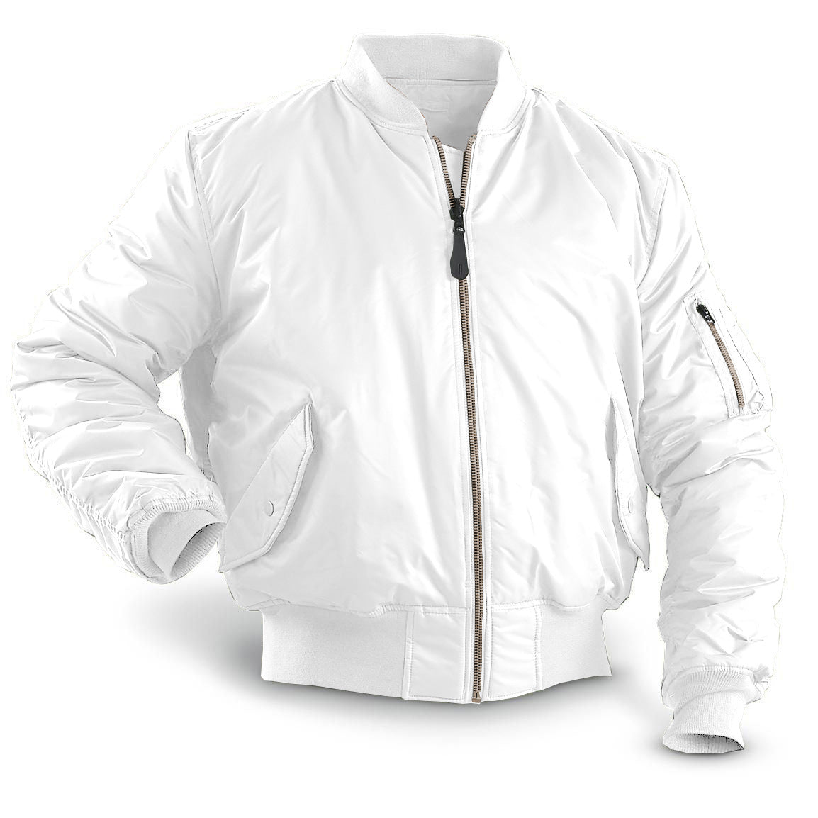 Men’s Autumn Winter Thermal Cotton-Padded Baseball Jacket