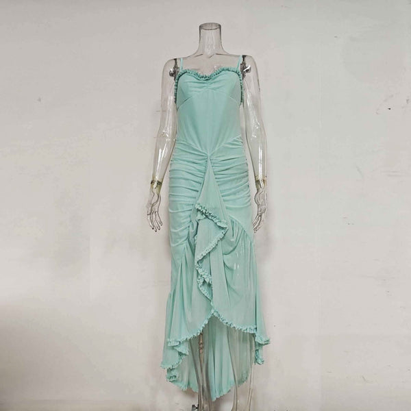 Women’s High-End Strapless Sleeveless Long Dress