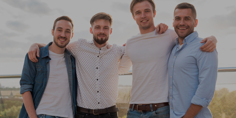 Group of men Standing together