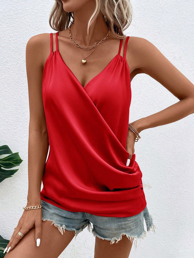 Women’s Summer Satin Camisole Innerwear Top