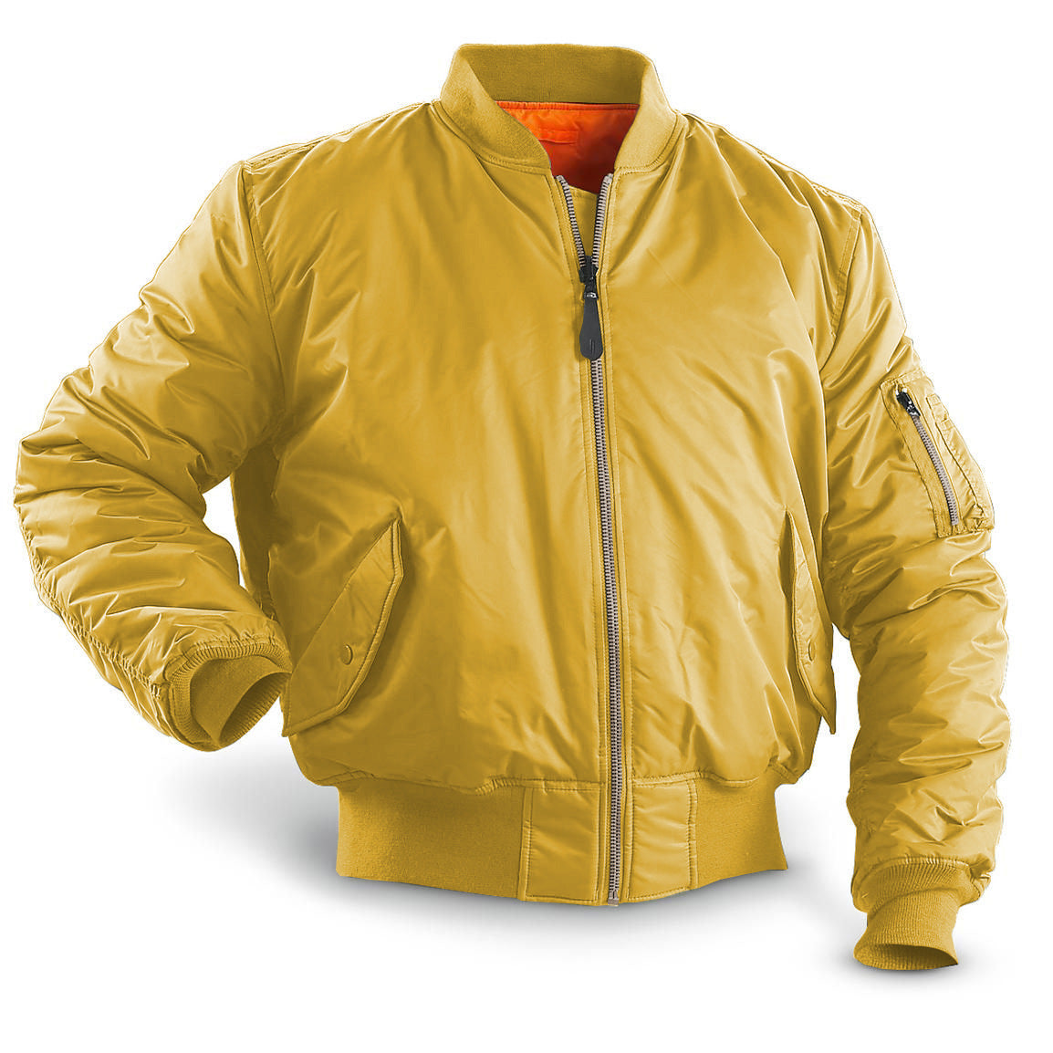 Men’s Autumn Winter Thermal Cotton-Padded Baseball Jacket