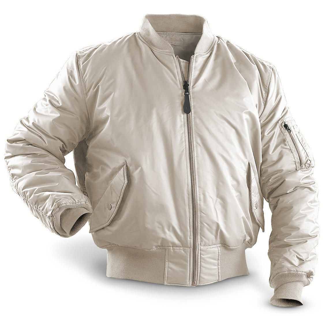 Men’s Autumn Winter Thermal Cotton-Padded Baseball Jacket