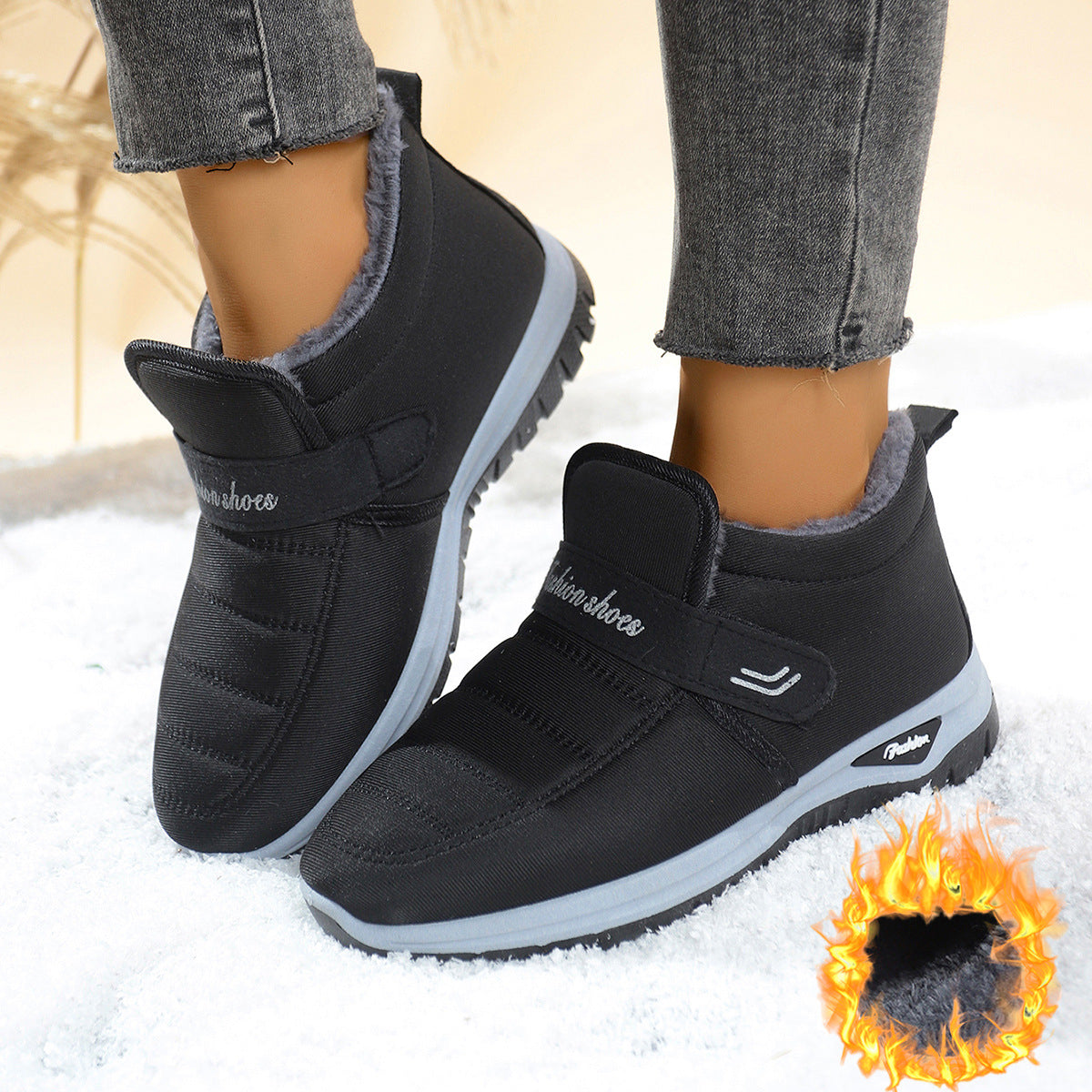 Women’s Fleece-Lined Insulated Anti-Slip Winter Boots