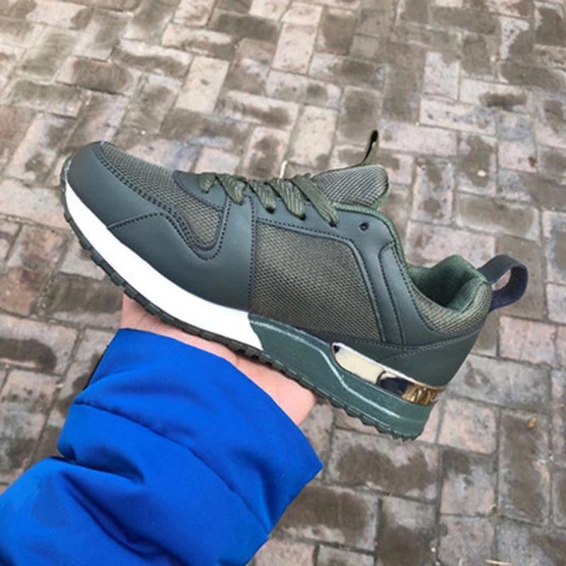 Women’s Breathable Lightweight Lace-Up Casual Sneakers