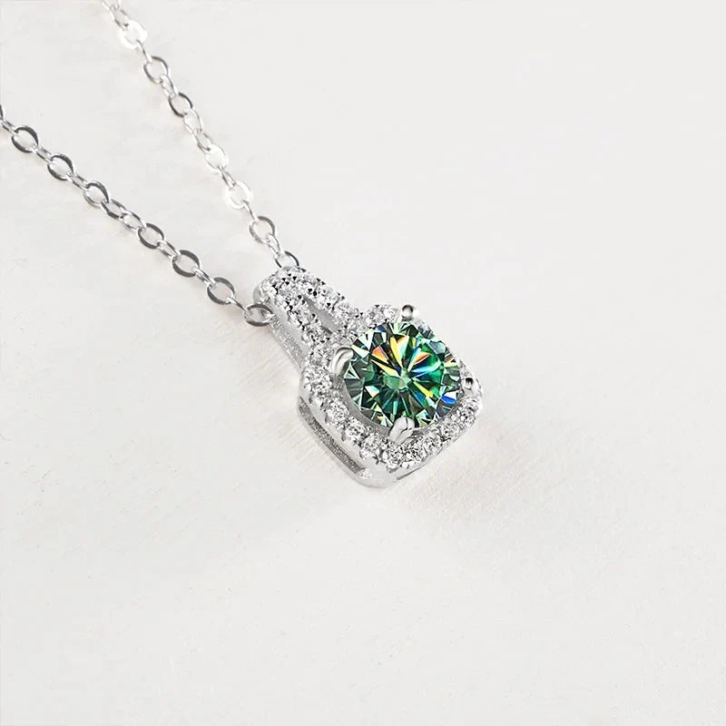 Sterling Silver 1CT Moissanite 3-Piece Set