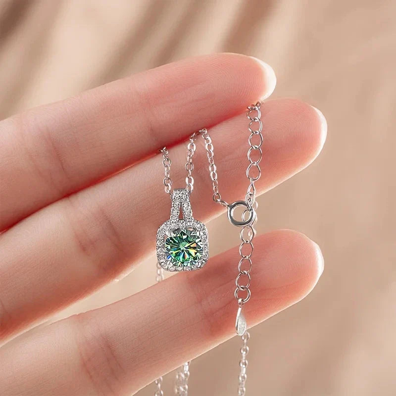Sterling Silver 1CT Moissanite 3-Piece Set