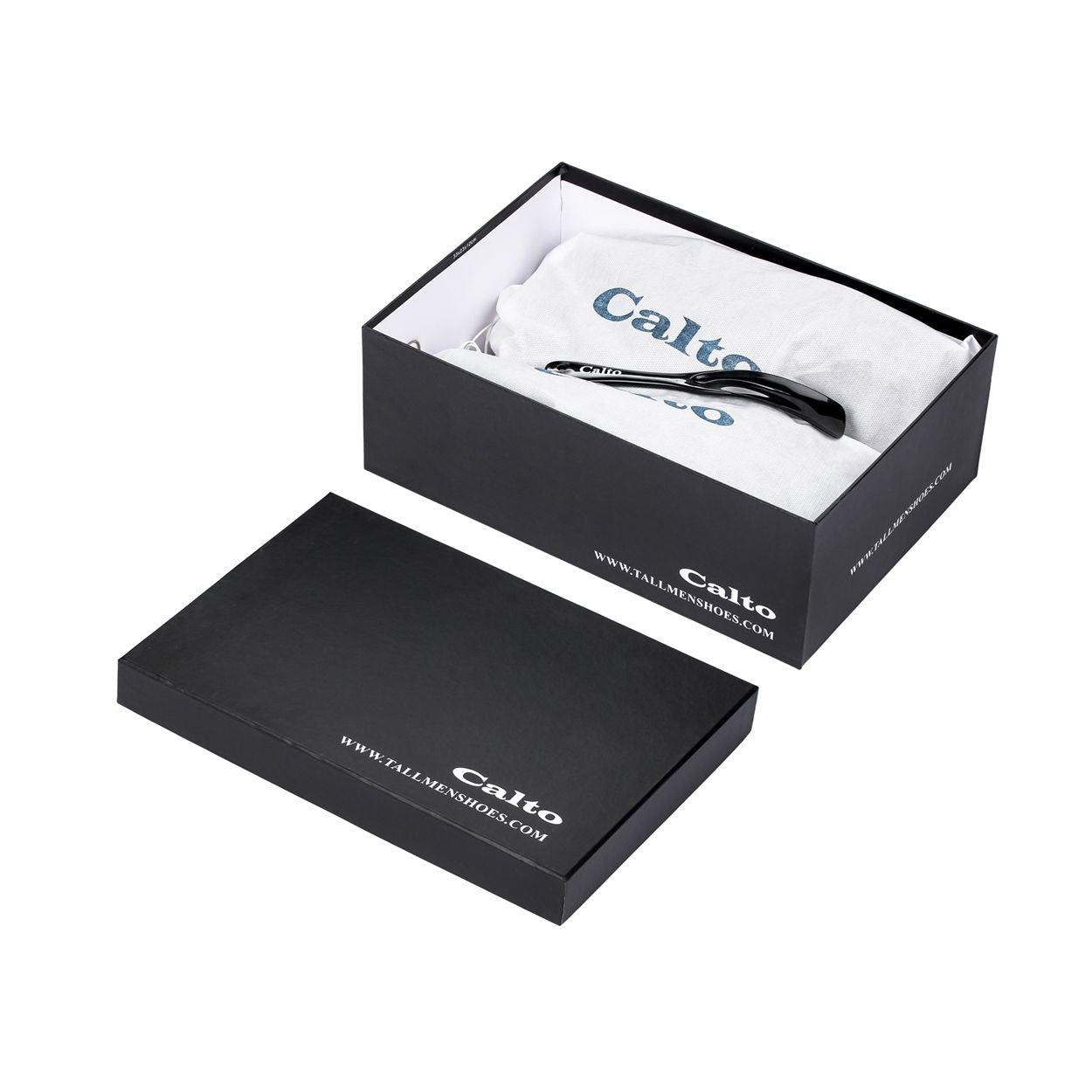 Black Penny Loafer Elevator Shoes 2.4 Inches